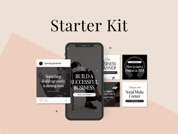 Social Media Kit for Tech Startup
