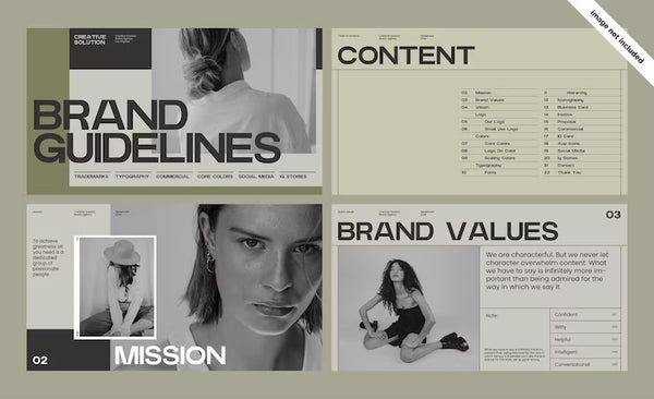 Visual Identity for Fashion Brand